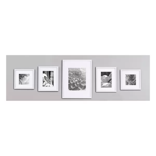 Gallery Wall Frames-Kirkland's Home Wood 5-Pc. Gallery Wall Picture Frame Set White