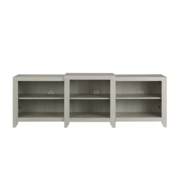 Tv Stands & Media Consoles-Kirkland's Home Wood 6-Shelf Media Cabinet White