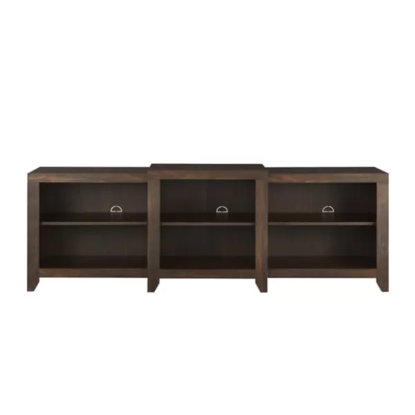 Tv Stands & Media Consoles-Kirkland's Home Wood 6-Shelf Media Cabinet Brown