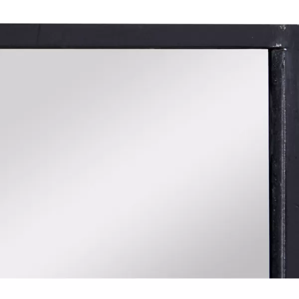 Framed Mirrors-Kirkland's Home Wood Framed Mirror, 18X32 In. Black