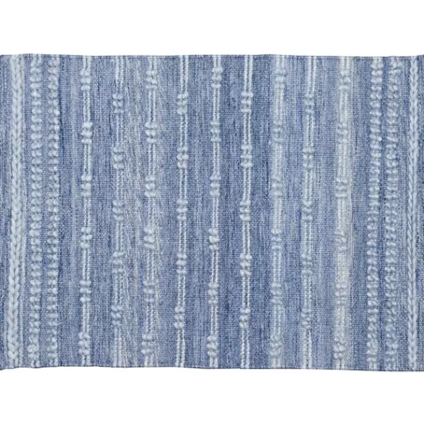 Outdoor Rugs-Kirkland's Home Wynston Knot Indoor/Outdoor Scatter Rug Blue